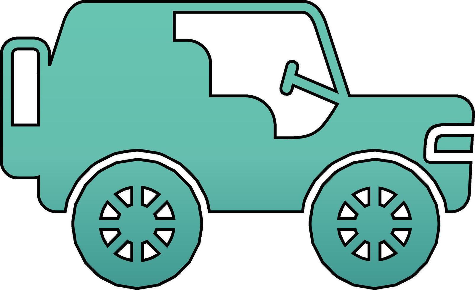 icono de vector de coche