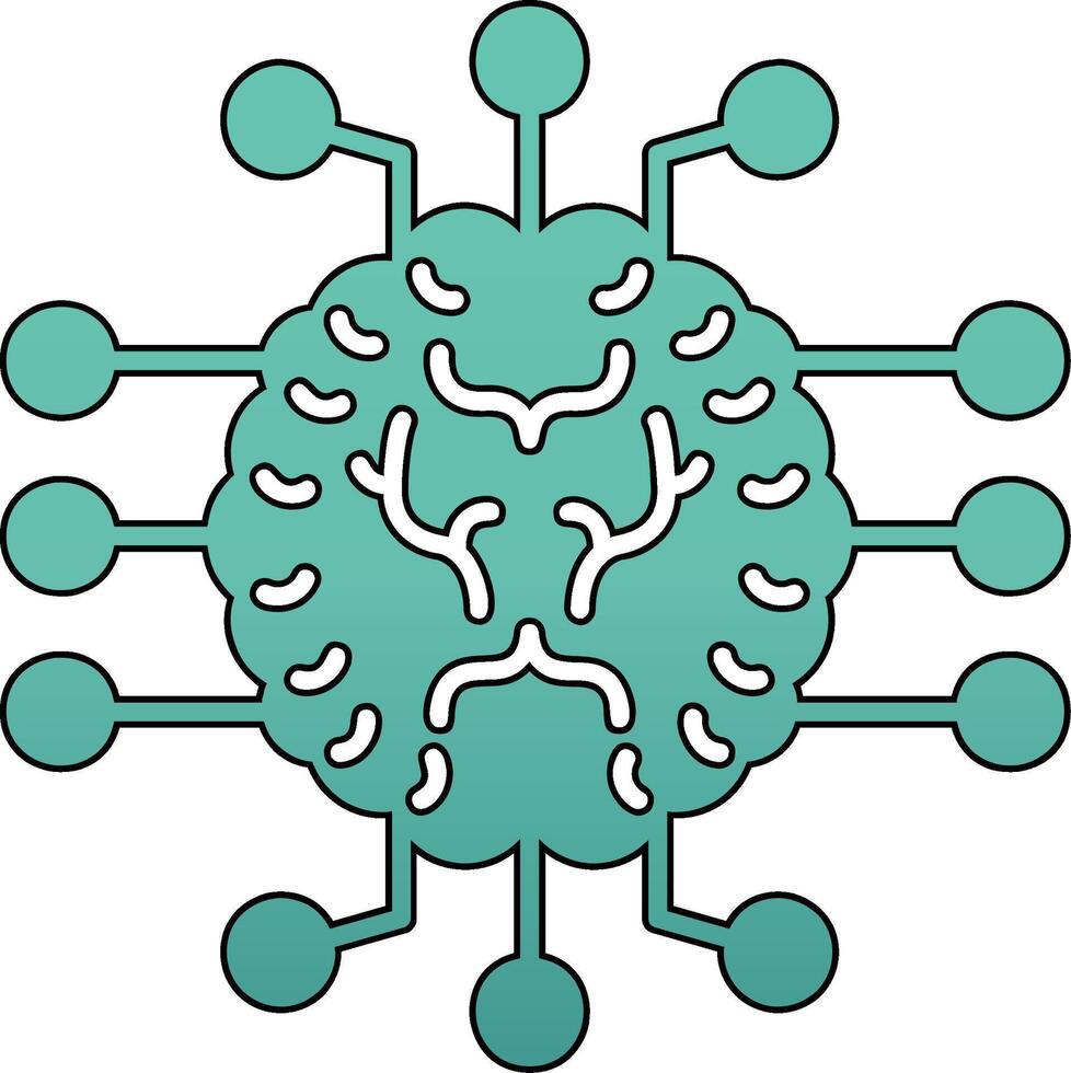 Artificial Intelligence Vector Icon