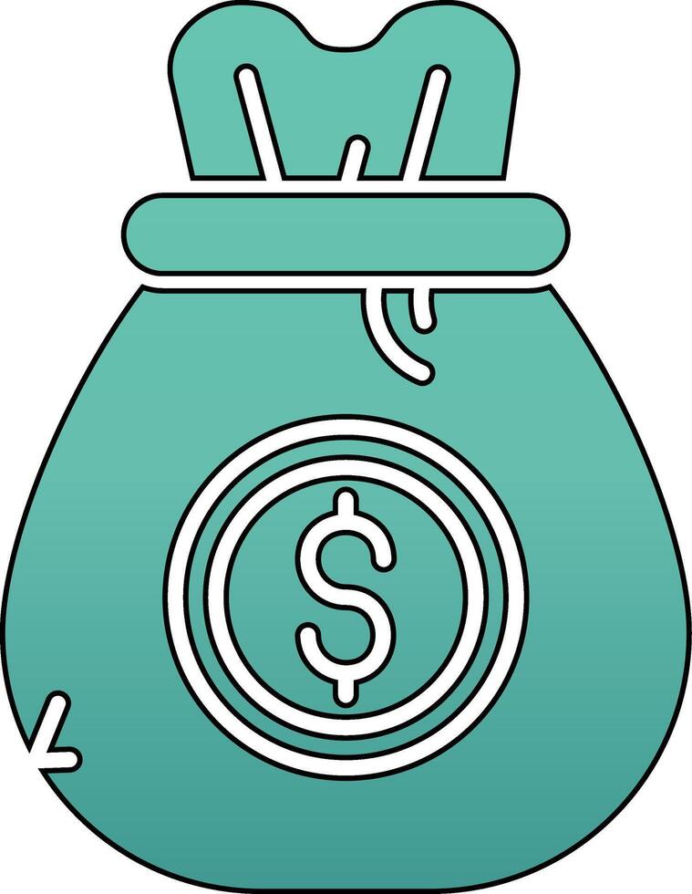 Money Bag Vector Icon