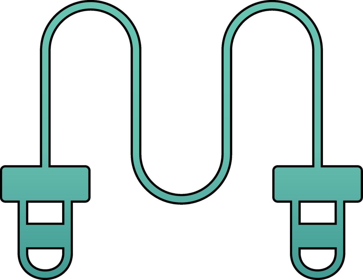 Jumping rope Vector Icon