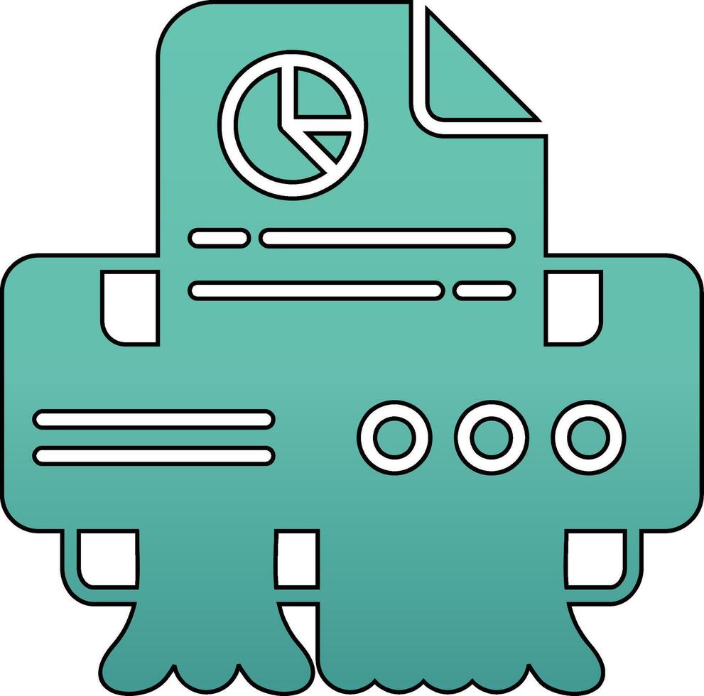 Shredder Vector Icon