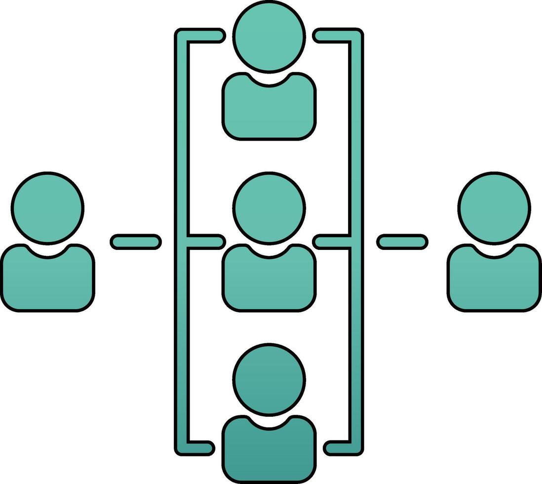 Hierarchy Vector Icon