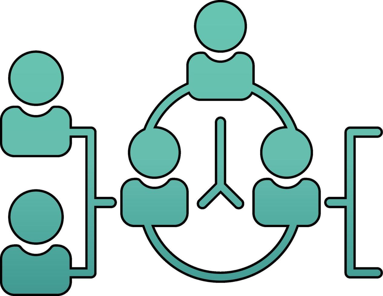 Hierarchy Vector Icon