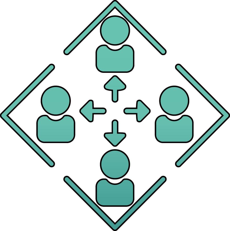 Hierarchy Vector Icon