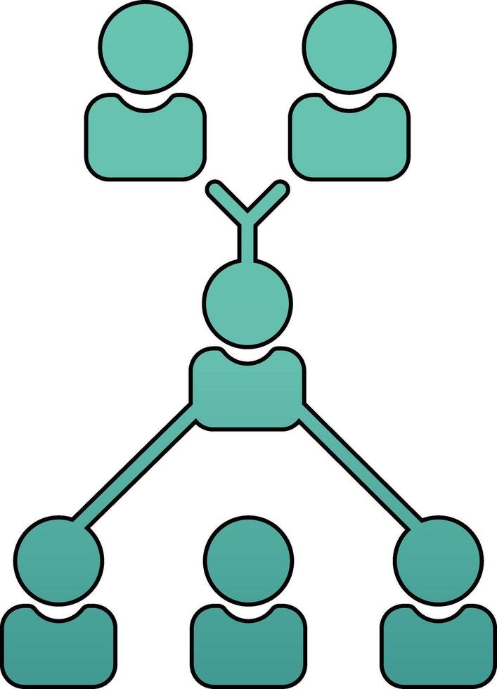 Hierarchy Vector Icon