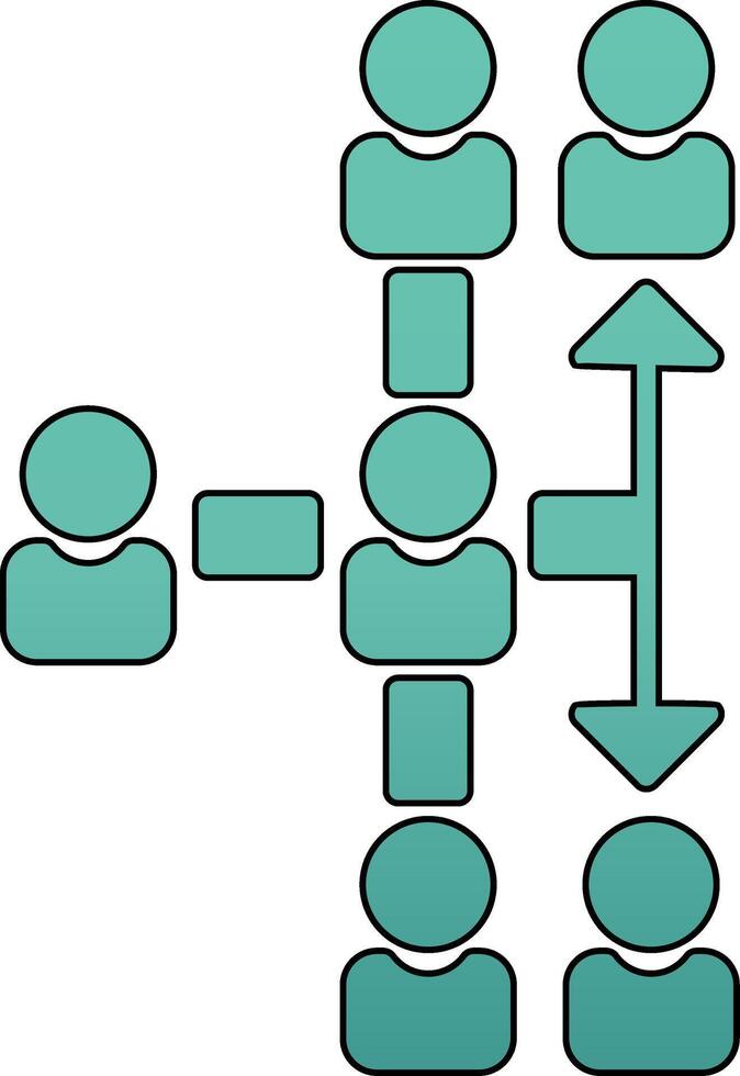 Hierarchy Vector Icon