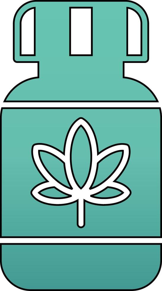 Cannabis oil Vector Icon