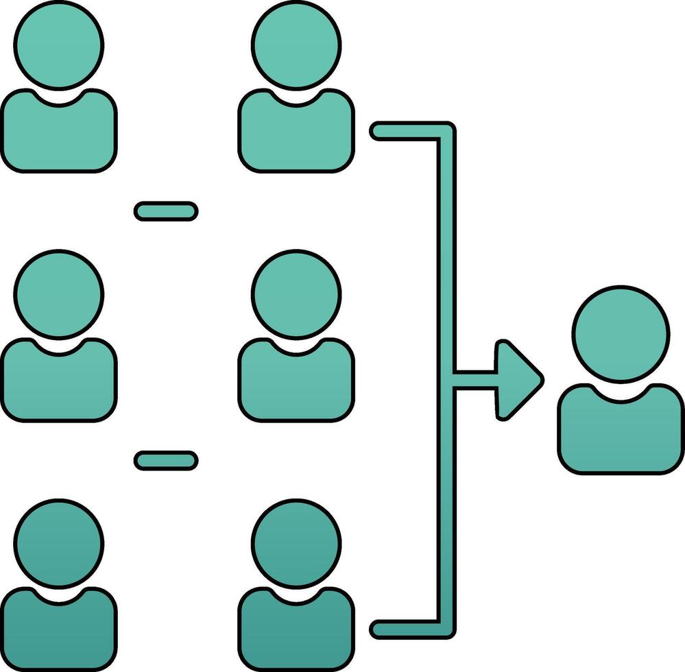 Hierarchy Vector Icon