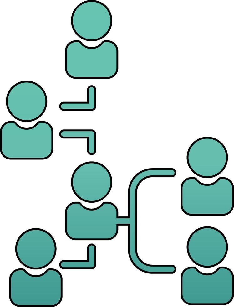 Hierarchy Vector Icon