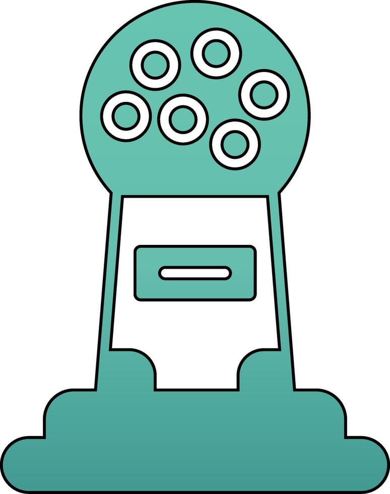 Gum Machine Vector Icon