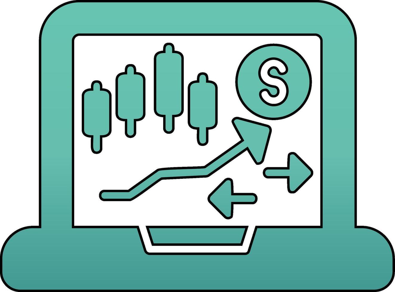 Trading Vector Icon