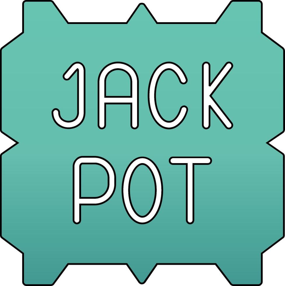 Jackpot Vector Icon