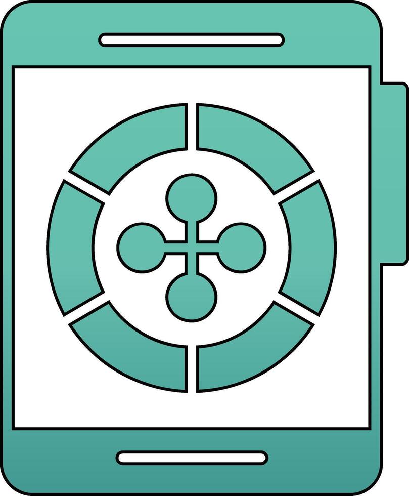 icono de vector de ruleta