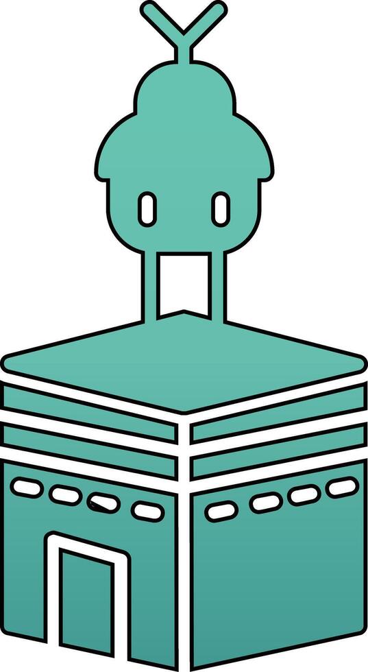 Mecca Vector Icon