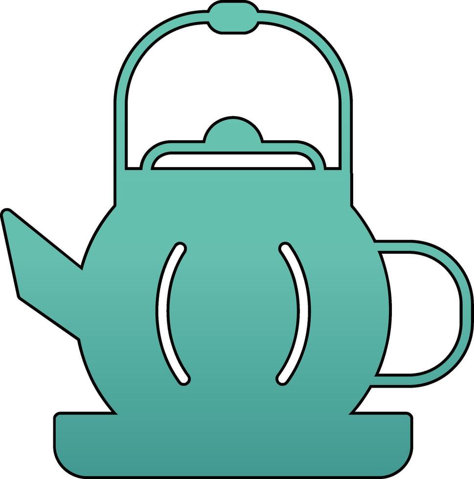 Tea Pot Vector Icon