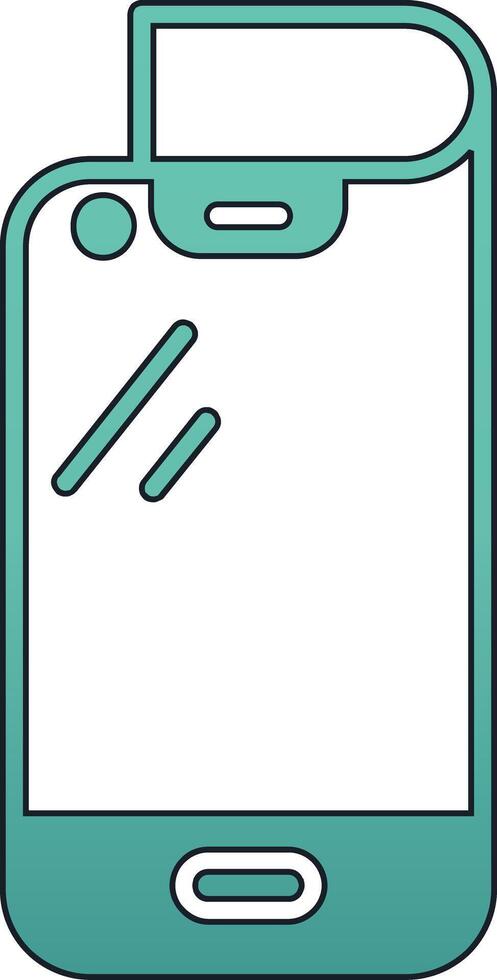 Foldable Smartphone Vector Icon
