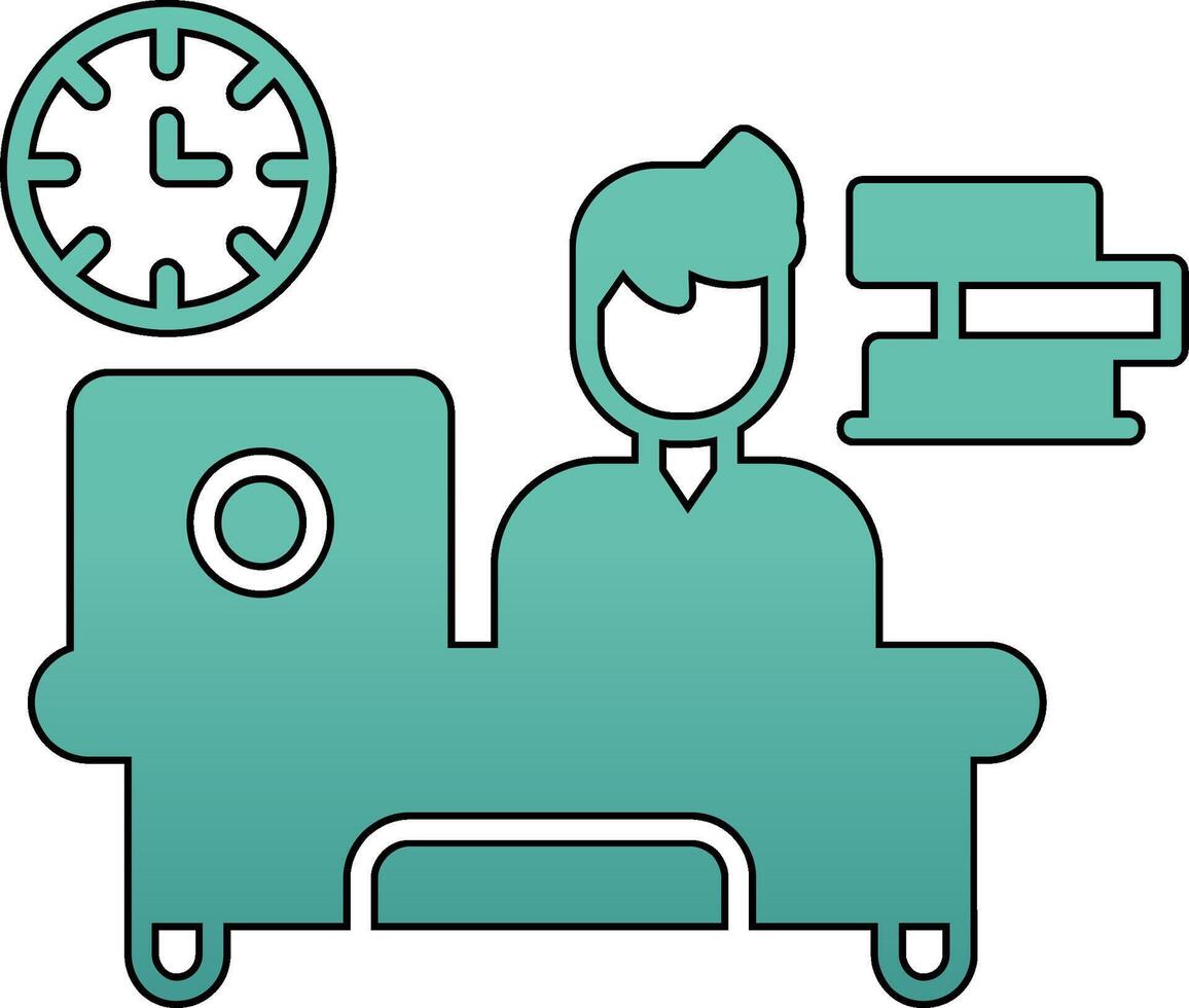 Overtime Vector Icon