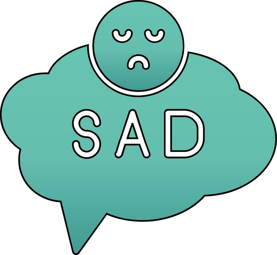 Sad Vector Icon
