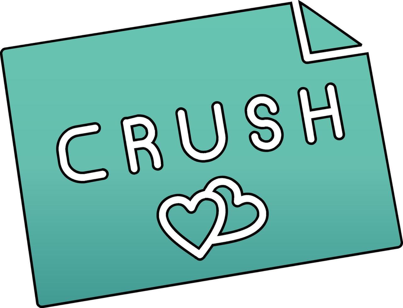 Crush Vector Icon