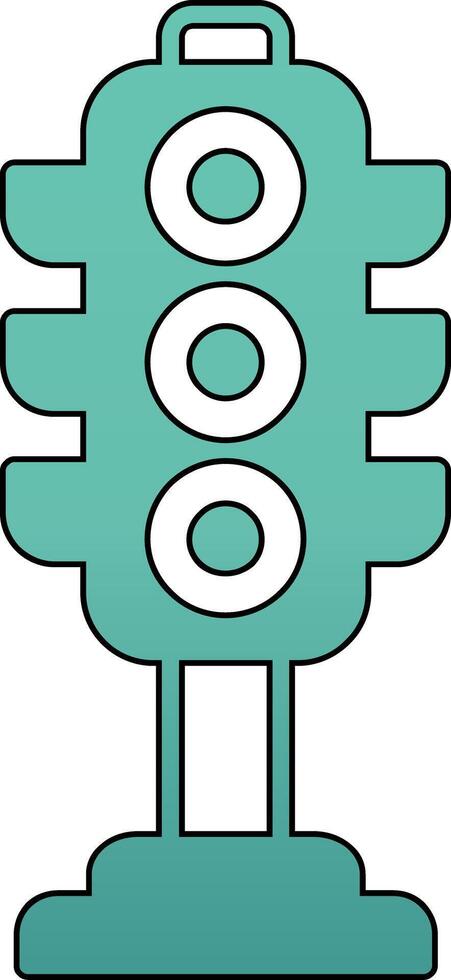 Traffic Light Vector Icon