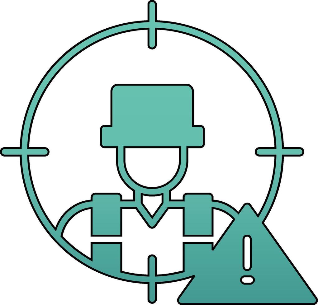 Outsider Vector Icon