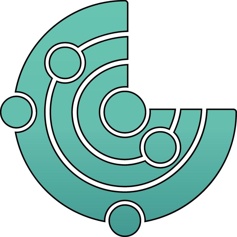 Radar Vector Icon