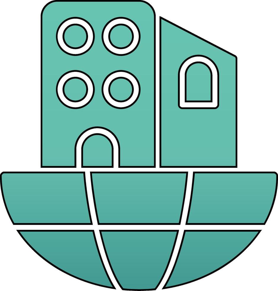 Outsourcing Vector Icon