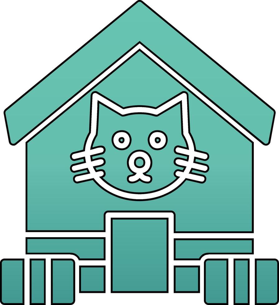 Pet House Vector Icon