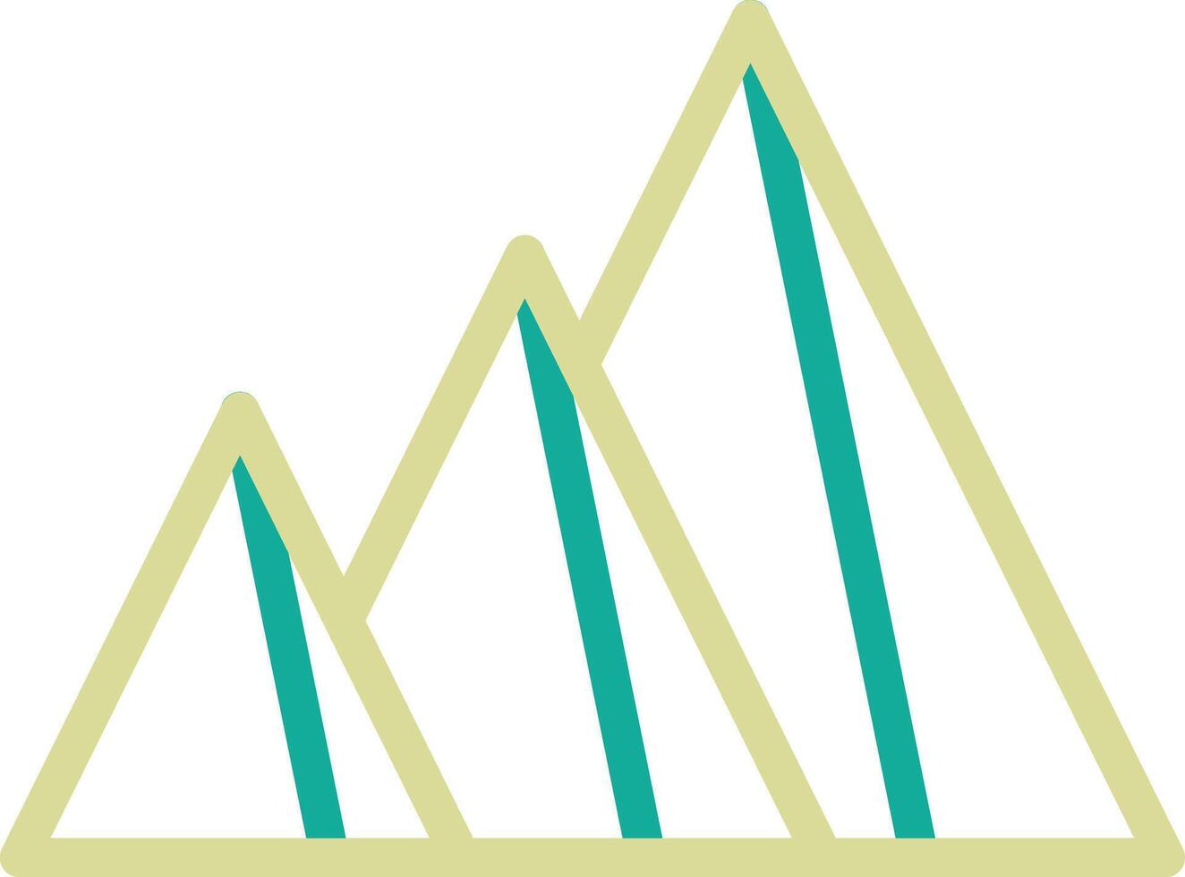 Egypt Pyramid Vector Icon