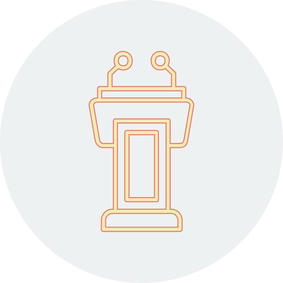 Podium Vector Icon