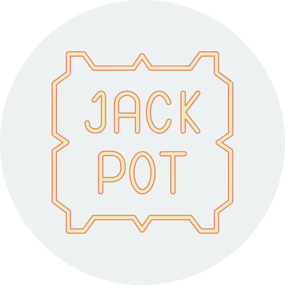 Jackpot Vector Icon