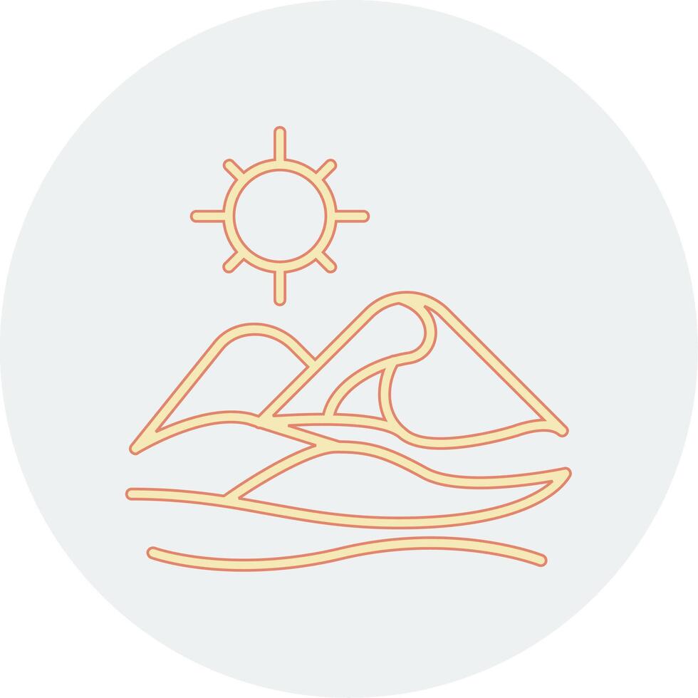 Desert Vector Icon