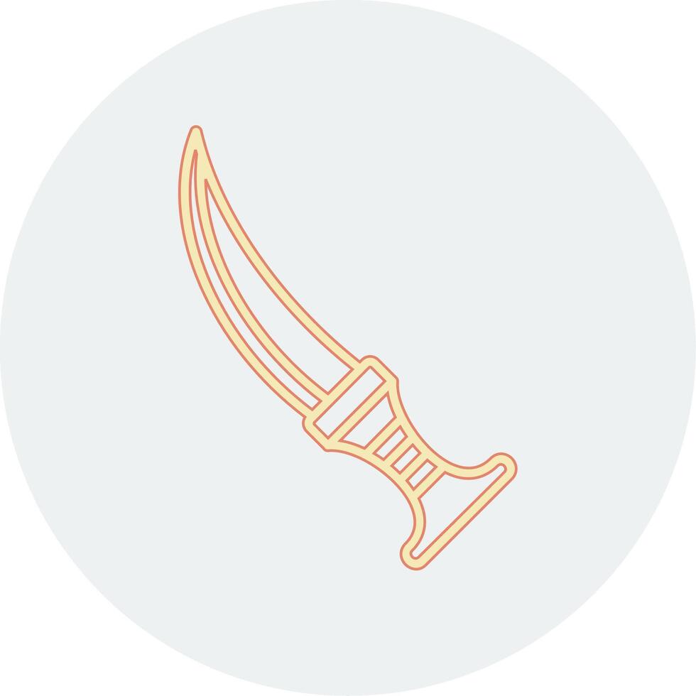 Jambiya Vector Icon