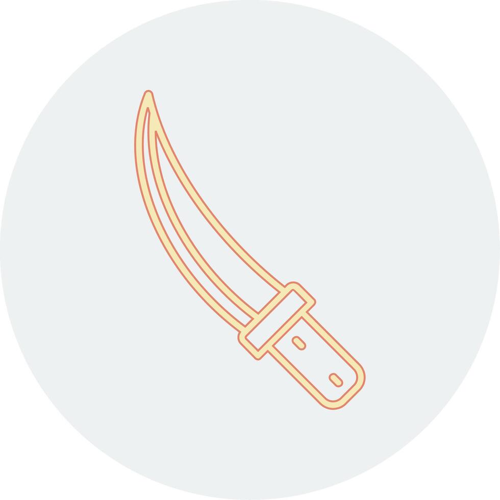 Jambiya Vector Icon
