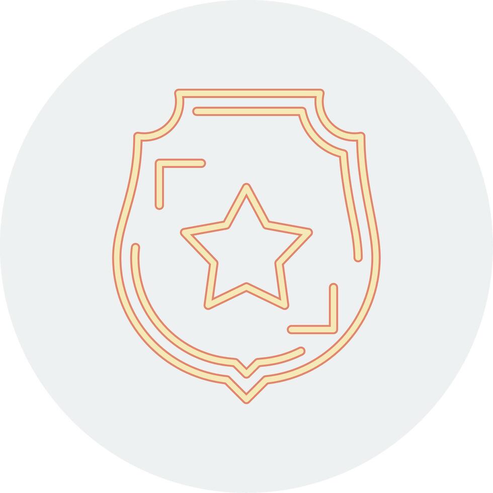 insignias vector icono