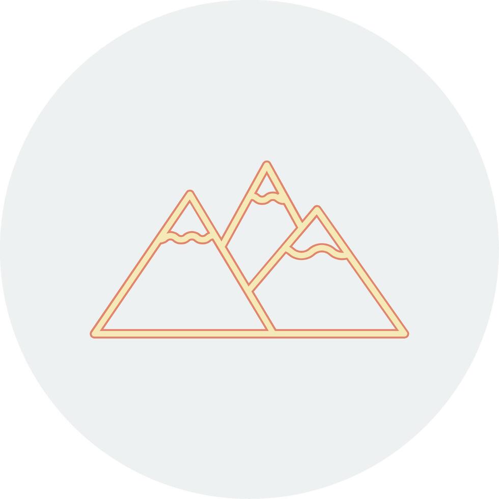 Rocky Mountains Vector Icon