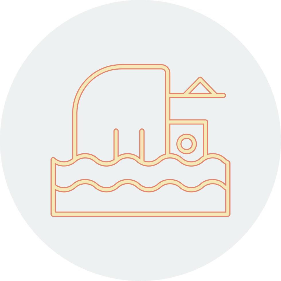 Shipwreck Vector Icon