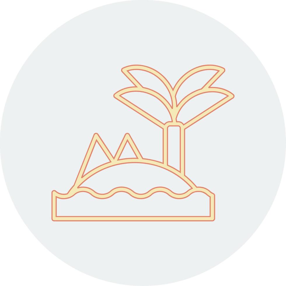 Island Vector Icon