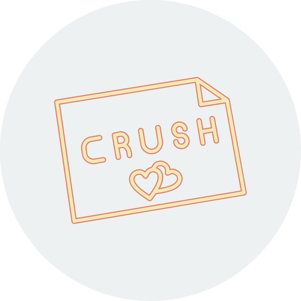 Crush Vector Icon