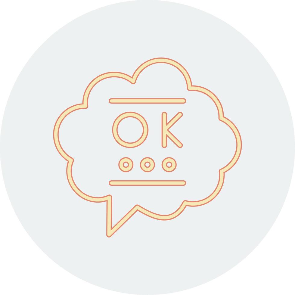 Ok Vector Icon