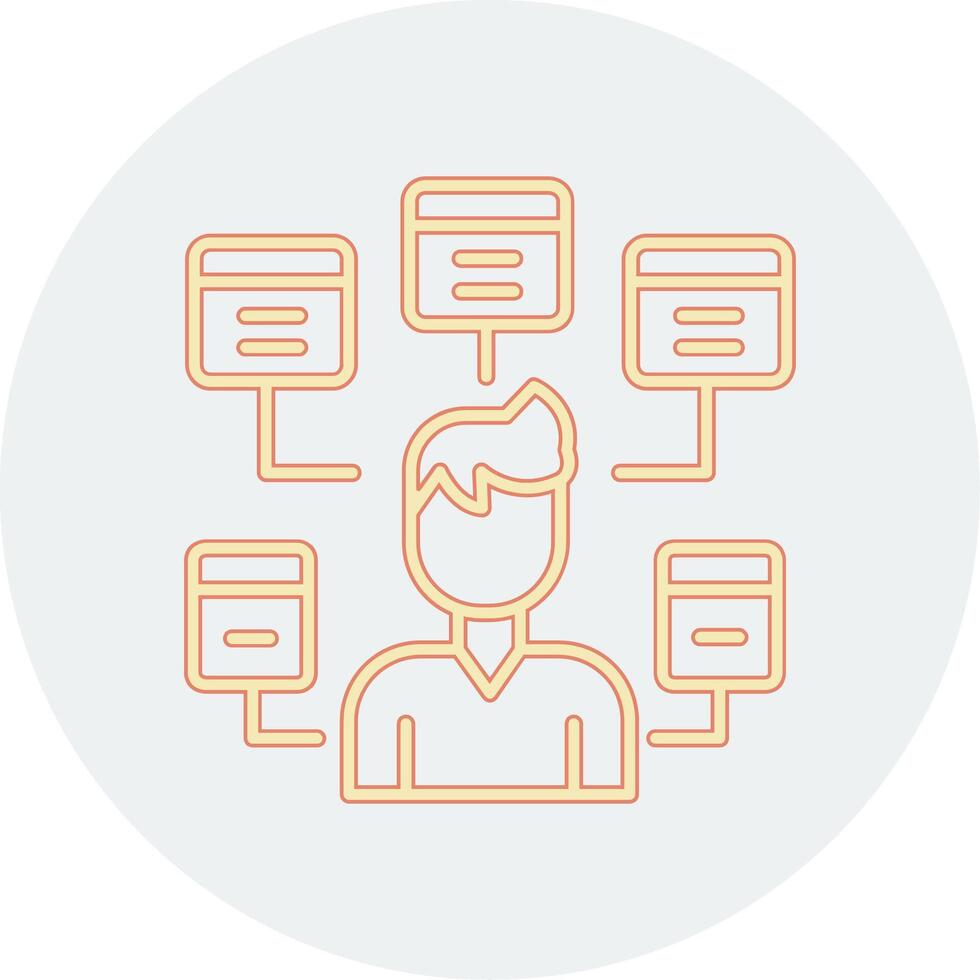 Multitasking Vector Icon