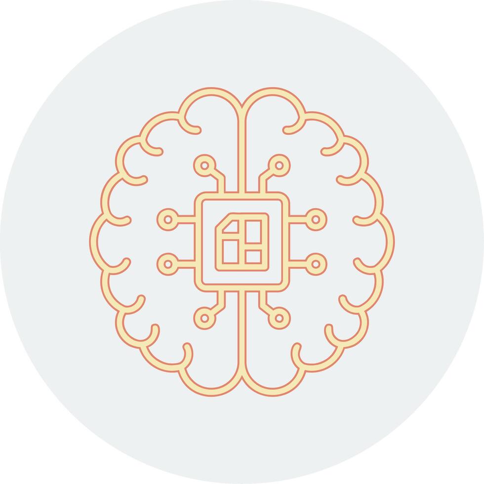 Artificial Intelligence Vector Icon