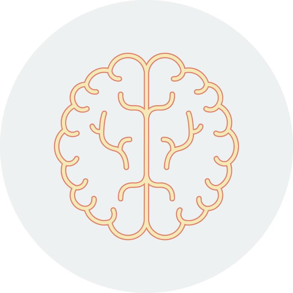 Human Brain Vector Icon