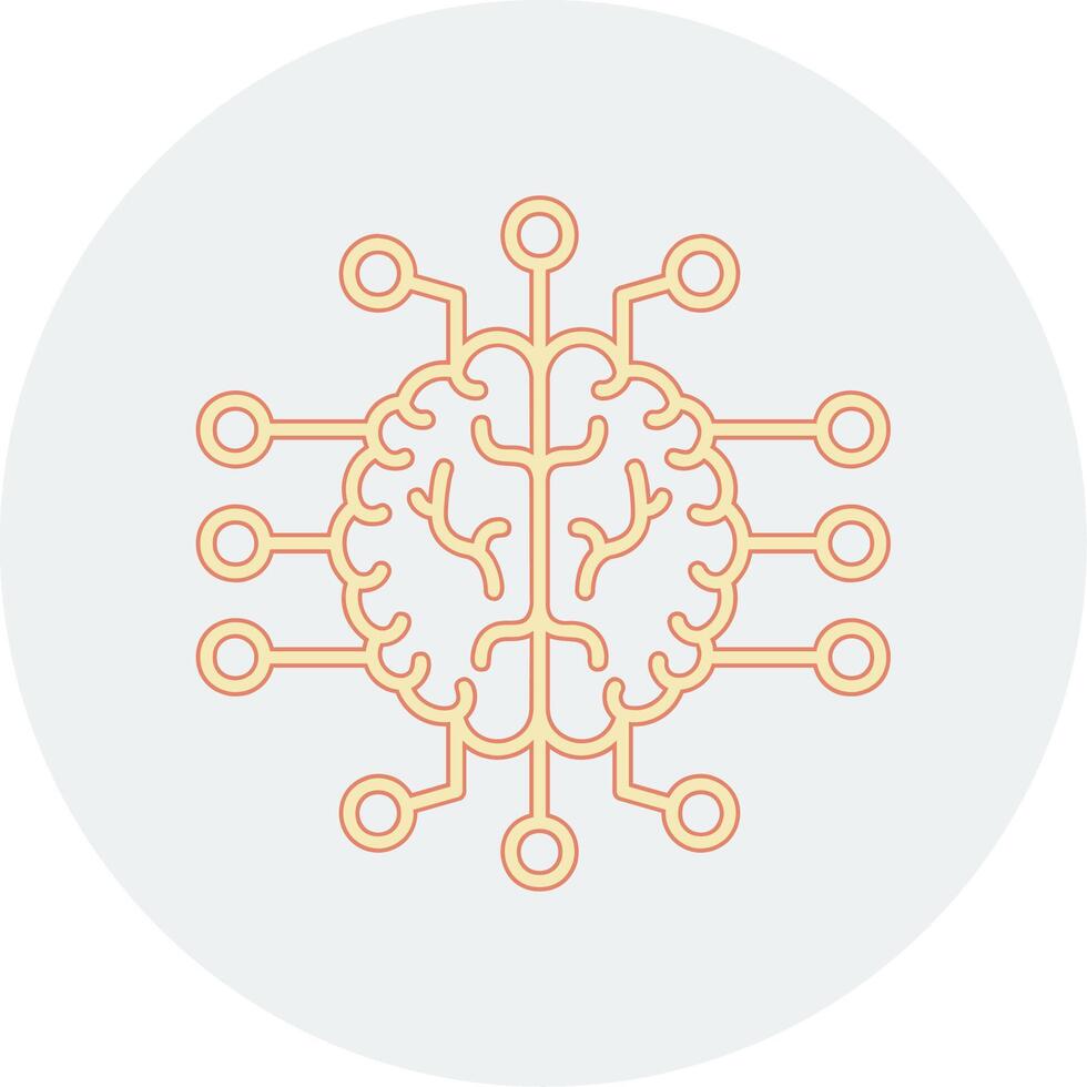 Artificial Intelligence Vector Icon