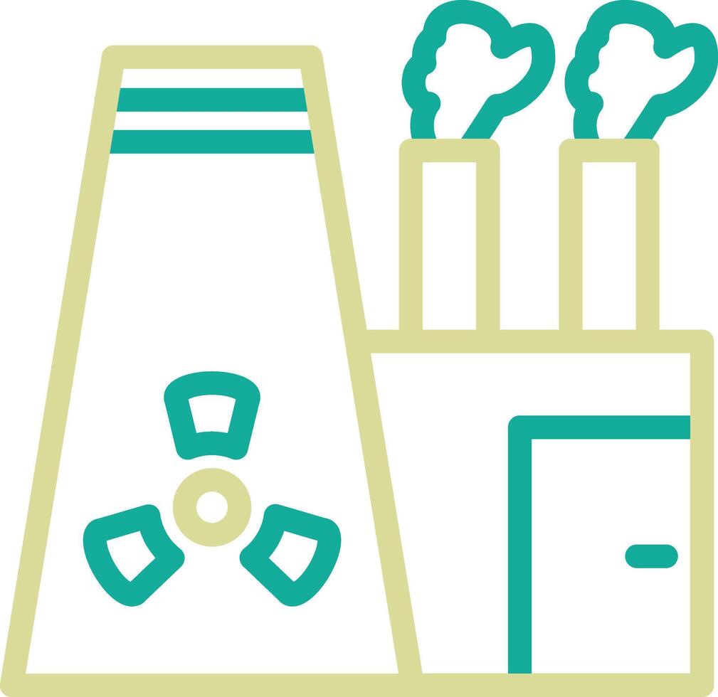 Nuclear Energy Vector Icon