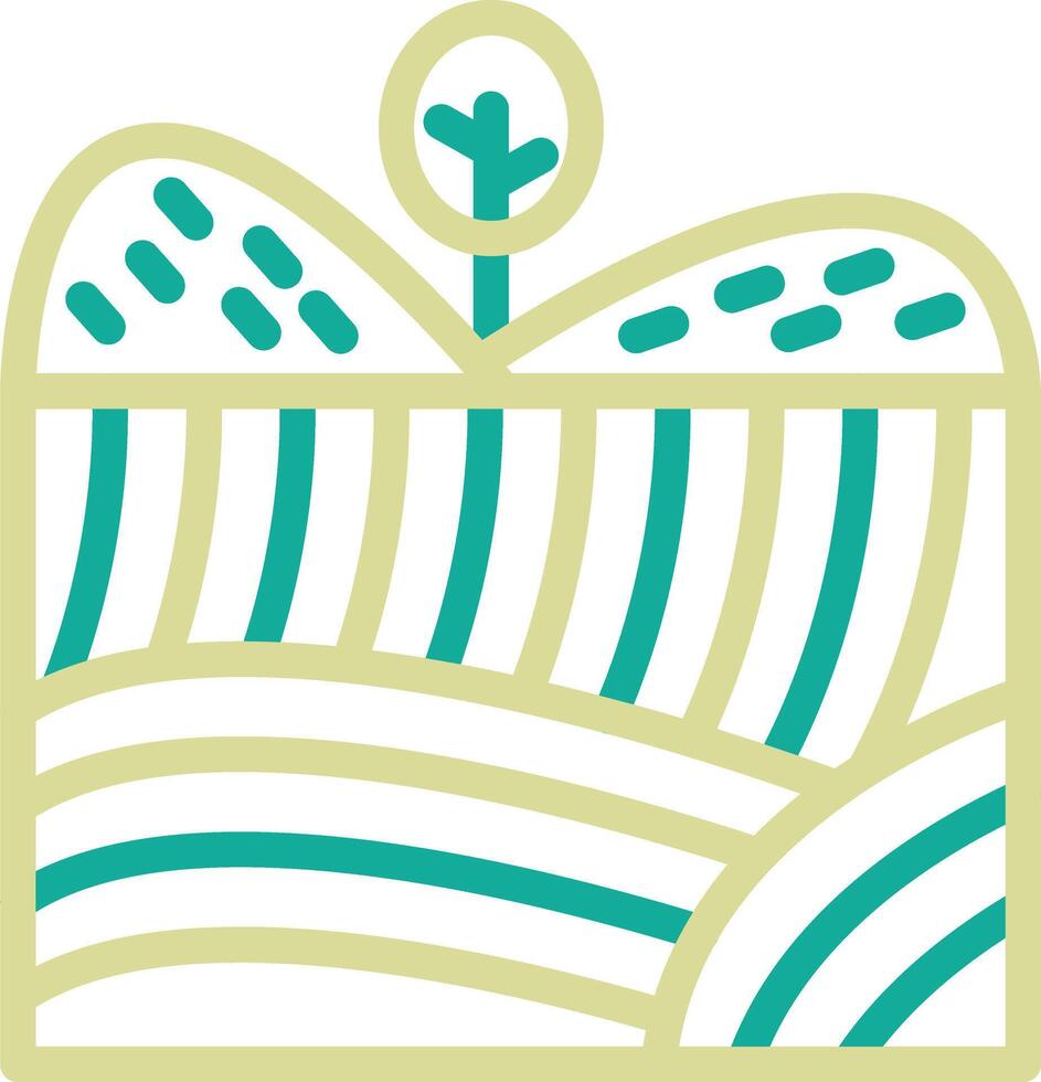 Agriculture Landscape Vector Icon
