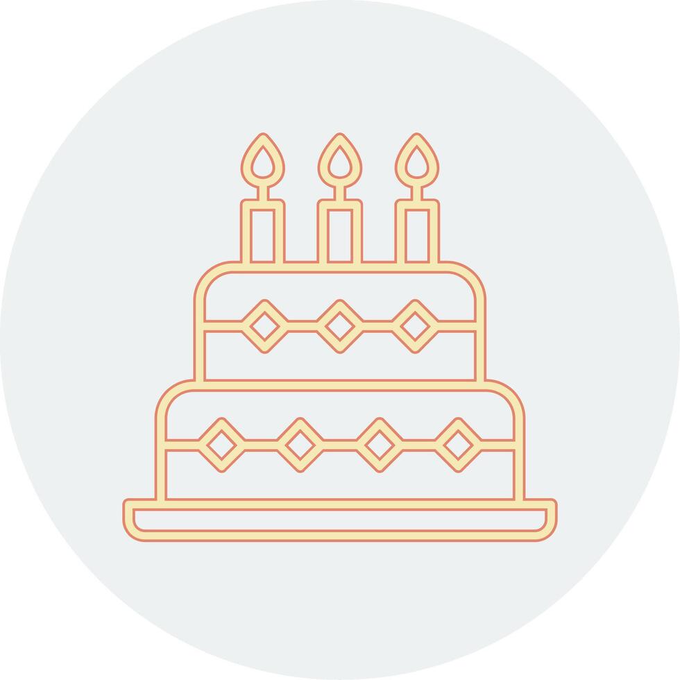 Birthday Cake Vector Icon