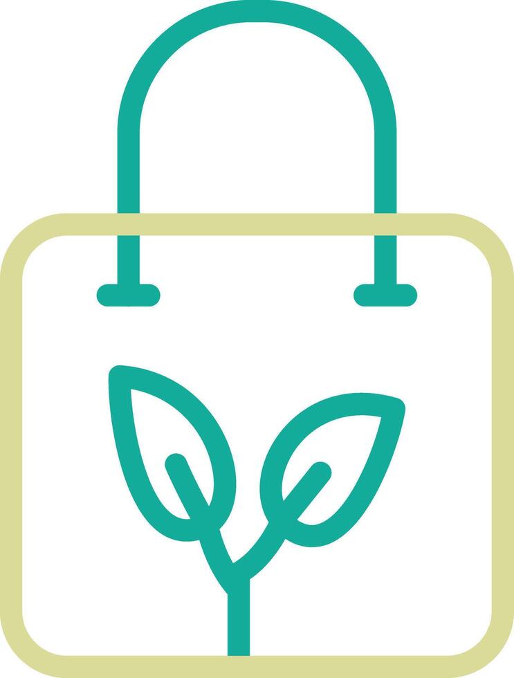 Eco Bag Vector Icon