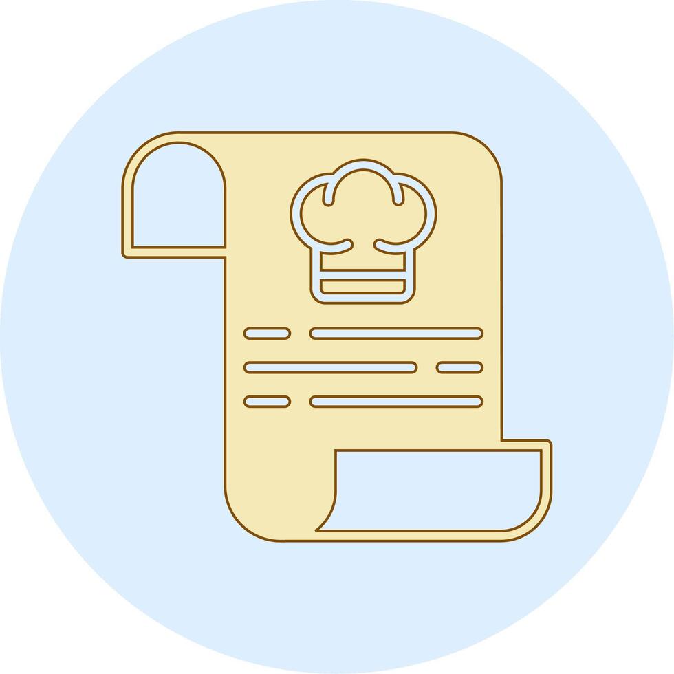 Recipe Vector Icon