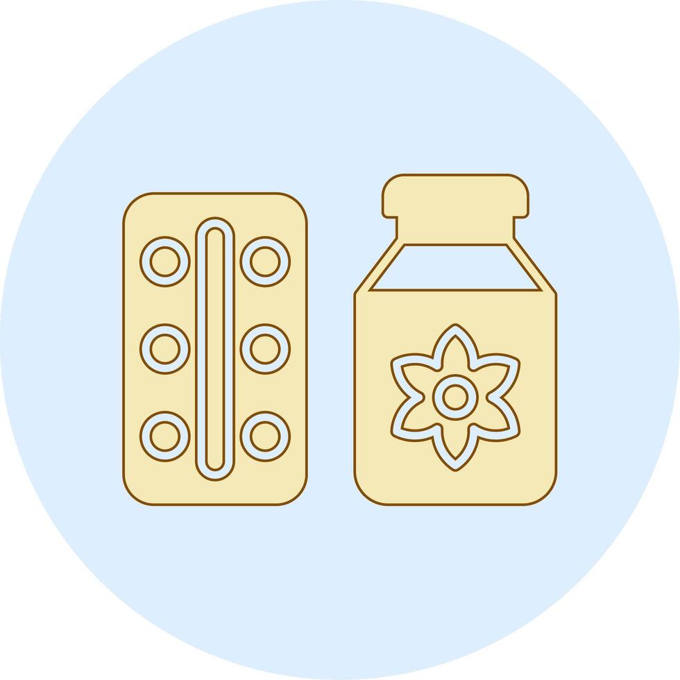 Phytotherapy Vector Icon